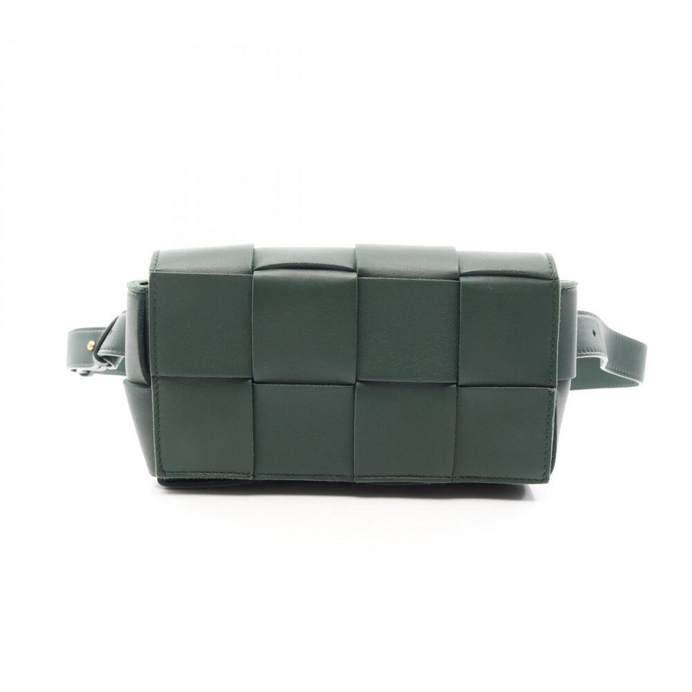 Bottega Veneta Cassette Belt Bag Maxi Intrecciato Waist Body Handbag Leather ...